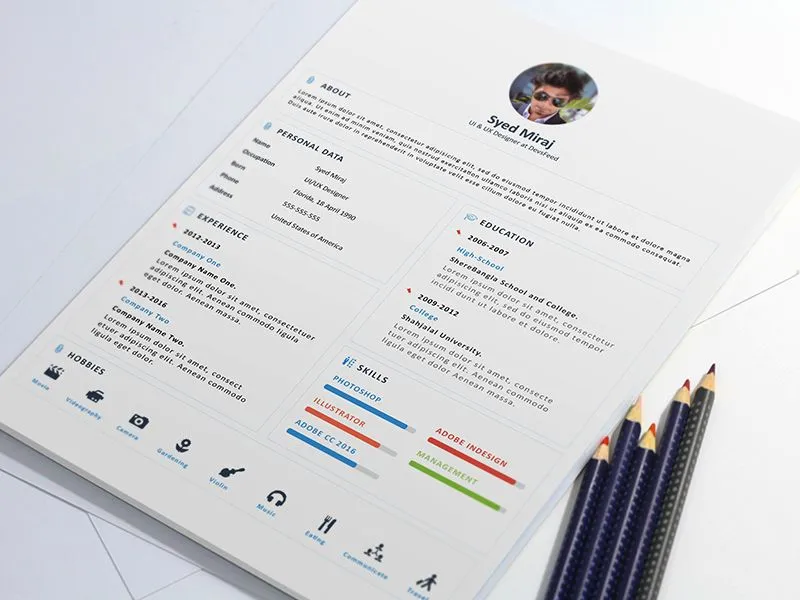print ready resume and cover letter